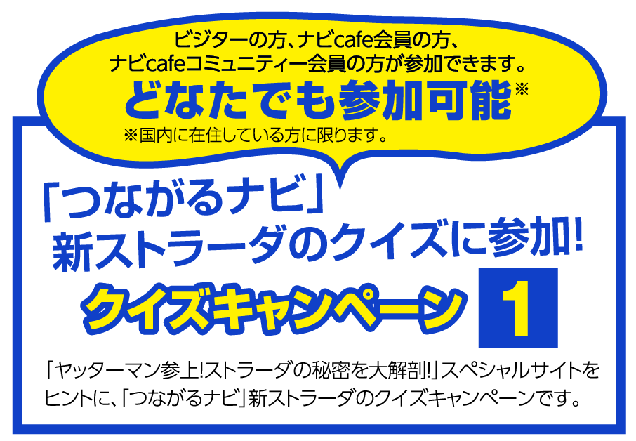 「つながるナビ」ストラーダクイズ大会！
