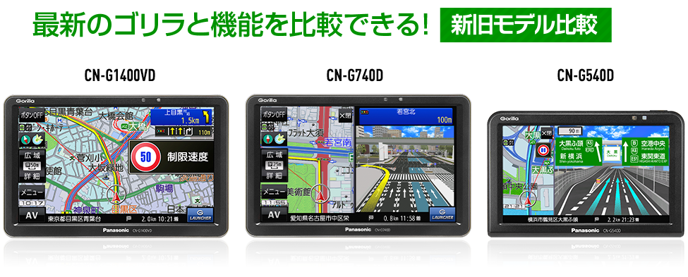 新しいゴリラはココが違う！
