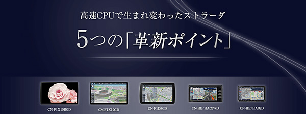 ストラーダ  5つの「革新ポイント」