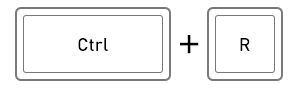 Ctrl+R