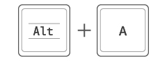 Alt+A