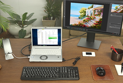 外付けキーボードを使用