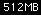 512MB